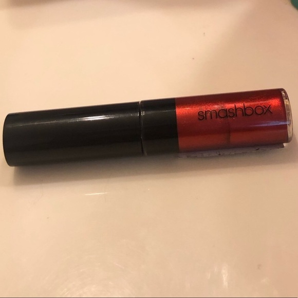 SOLD Smashbox travel size Be Legendary liquid metal lipgloss in Crimson Chrome - Picture 2 of 5